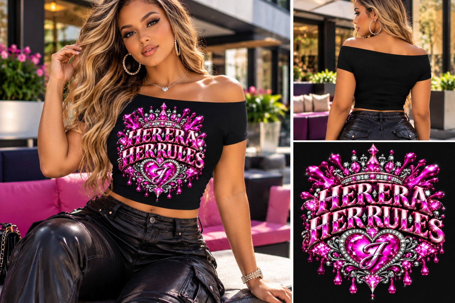Her Era Her Rules Designer J model mockup
