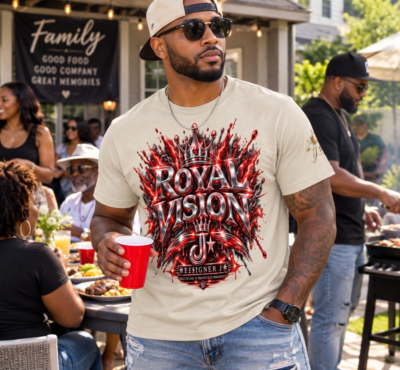 Royal Vision Designer J model mockup
