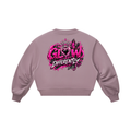 LIMITLESS BABE Crop V-Neck Sweatshirt