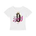 Signature Designer J Cropped T-Shirt
