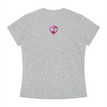 Pretty Focus & Prosperous Women's Slim T-Shirt