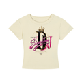 Signature Designer J Cropped T-Shirt