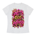 Pretty Focus & Prosperous Slim Fit Crewneck T-Shirt