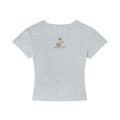 Signature Designer J Cropped T-Shirt