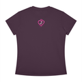 Pretty Focus & Prosperous Women's Slim T-Shirt