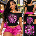 Her Era Off-the-Shoulder T-Shirt