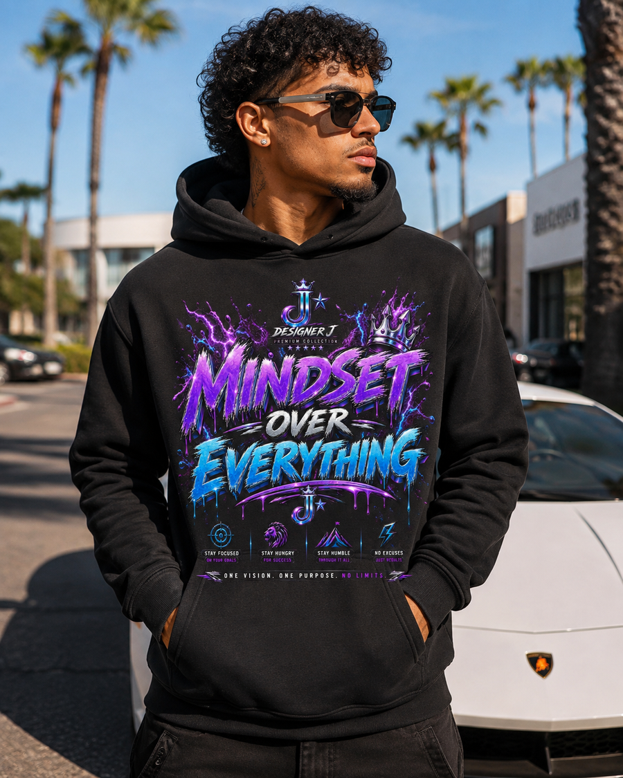 Mindset Unisex Oversized Drop Shoulder Hoodie