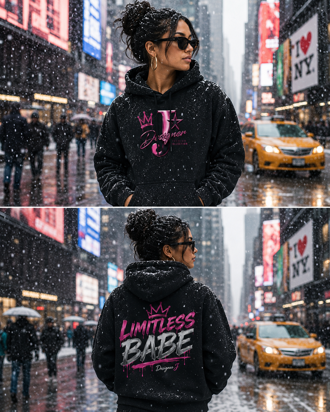 Limitless Babe Relaxed Fit Hoodie