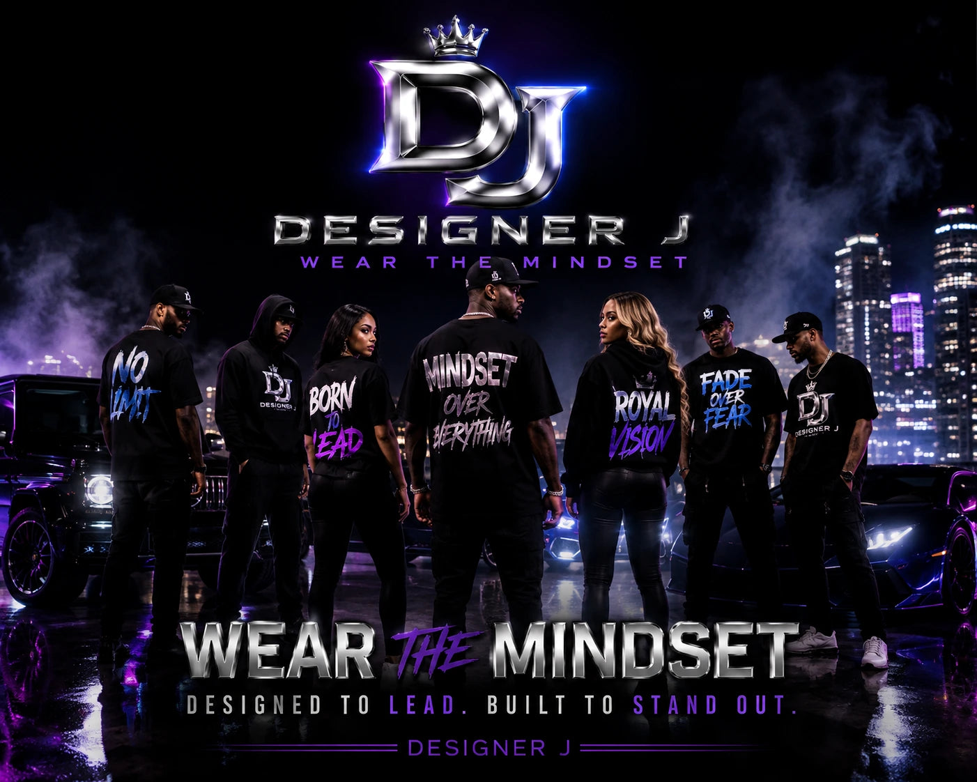 Designer J streetwear model collection